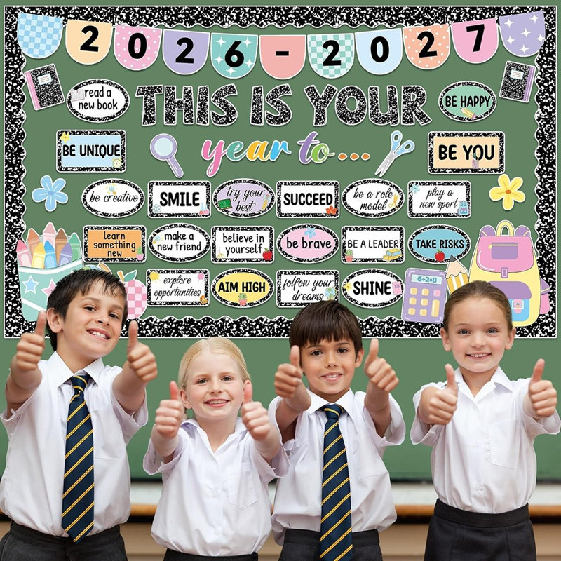 «This Is Your Year Classroom», ensemble de babillards en classe