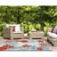 Tapis bleu touffeté à la main Hemsworth-1994143495