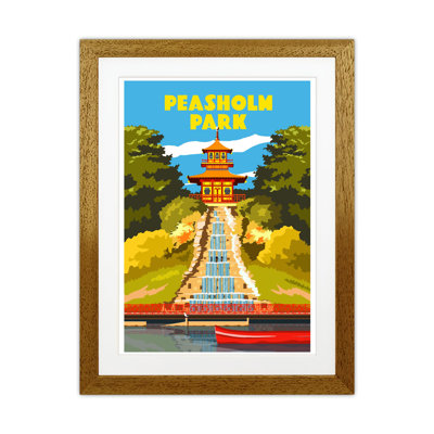 Peasholm Park by Richard O'Neill - Print