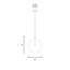 Luminaire suspendu 1 lumière Jeanna-2036084408