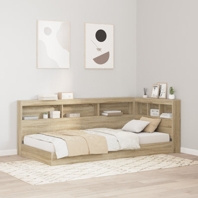 Bookcase Bed Engineered Wood