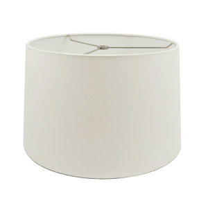 Linen Drum Lamp Shade (Spider)