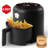 2.8qt Air Fryer, Dial Touch Control Temp & Time, Nonstick Basket Dishwasher Safe, Fast Cooking, Reheat Leftover, Small Air Fryers For 1-2 People, Suitable For Dorm Office Apartment