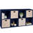 8-Cube Bookshelf, 13.5In Display Storage System, Organizer W/ Removable Back Panels - Sage-396377877-396377856