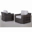 Chaise de patio avec coussins 2