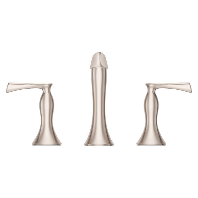 Rhen Widespread Lavatory Faucet in , Brushed Nickel