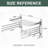 Aluminum Wall-Mounted Drying Rack-86773598