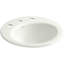Lavabo de salle de bain circulaire en métal avec trop-plein Radiant-14674591-110328091