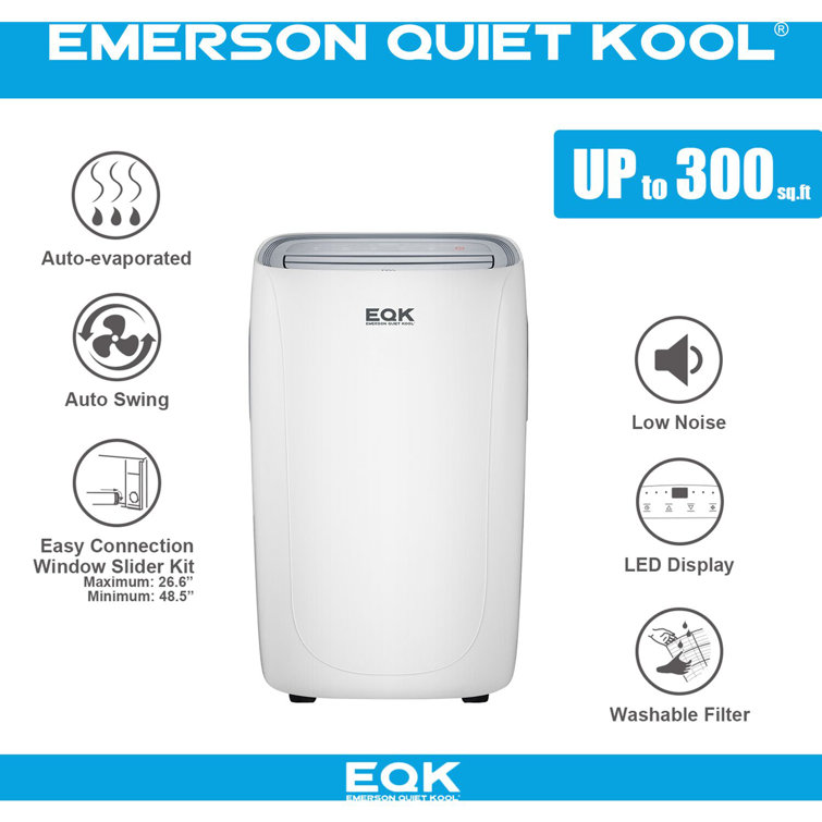 Emerson Quiet Kool 14,000 BTU Portable Air Conditioner with Remote