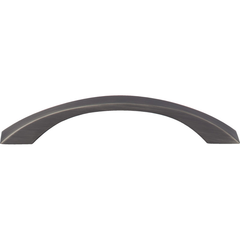 Philip Arch Pull, Brushed Pewter, 3 3/4"