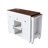 74.8" Kitchen Island With Extendable Dining Table, Power Outlet, 3 Drawers, 2 Door Cabinet - Flexible For And White Build Room-1636584840
