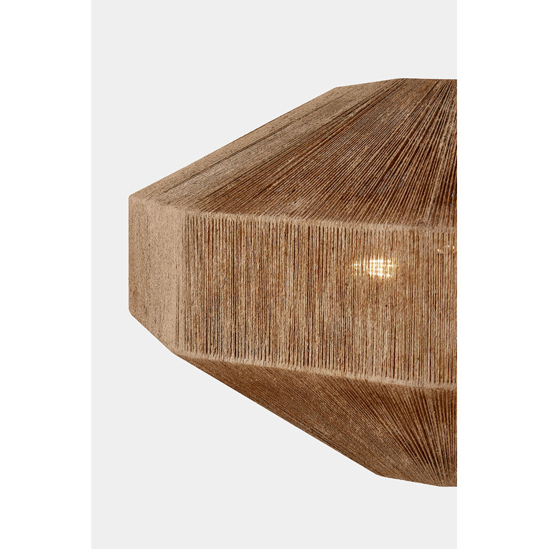 LAKEN Chandelier, 21" H x 35.50" W x 35.50" D