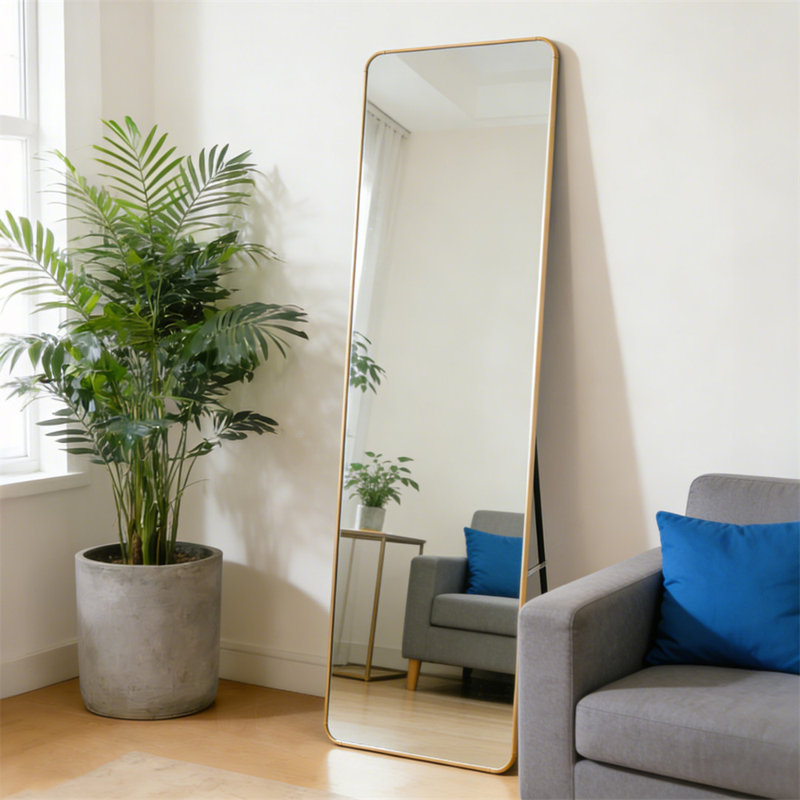 58" x 14" Rectangular Full Length Mirror