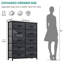 Commode en tissu 4 tiroirs