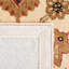 Tapis oriental ivoire / rouge en laine touffeté à la main Algers-849259144