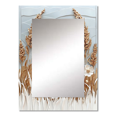 Istanbul Countryside II - Turkey Unique Wall Mirror Decor, Traditional Large Mirror, Printed Metal Art