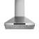 VIKIO 36" 900 CFM Convertible Wall Mount Range Hood in Stainless Steel with LEDS, Charcoal Filter and Gesture Control
