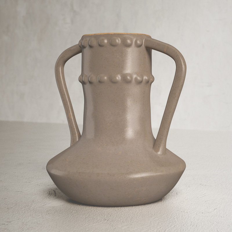 Tylea 10'' Handmade Ceramic Table Vase