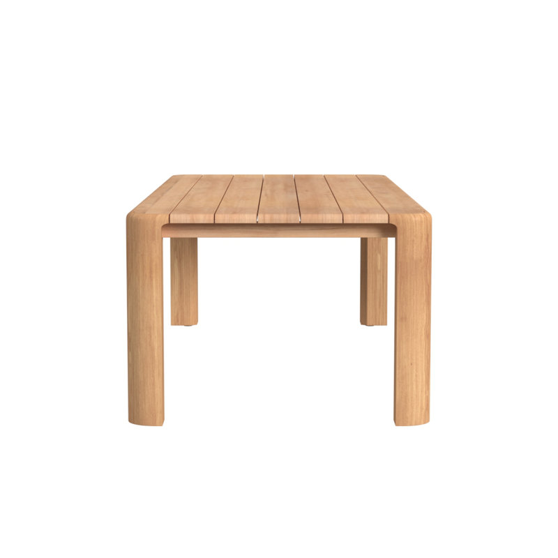 Natural Teak Outdoor Teak Dining Table