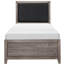 Mobilier de chambre à coucher tête de lit tapissier 1 pièce