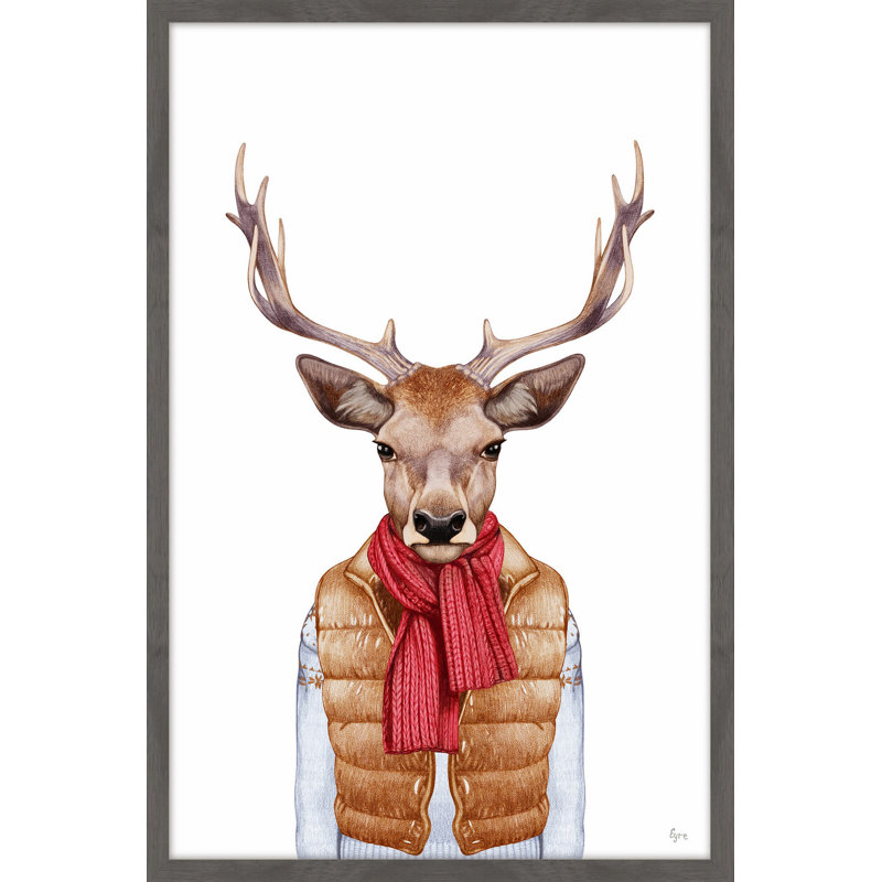 I Am Buck II by Eyre Tarney - Single Picture Frame Print, 30 cm H x 46 cm W x 4 cm D