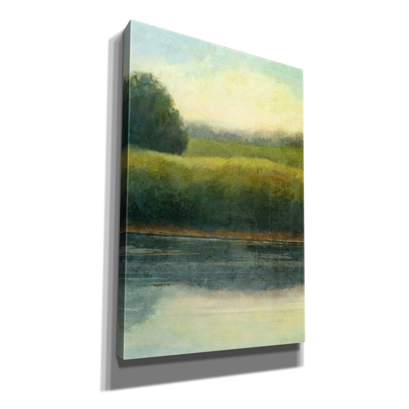 «Riverbank 1» par Suzanne Nicoll, H 18 po x l 12 po