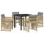 4 - Person Patio Dining Set with-1943059881-1943059880