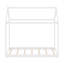Lit maison en bois-128829068