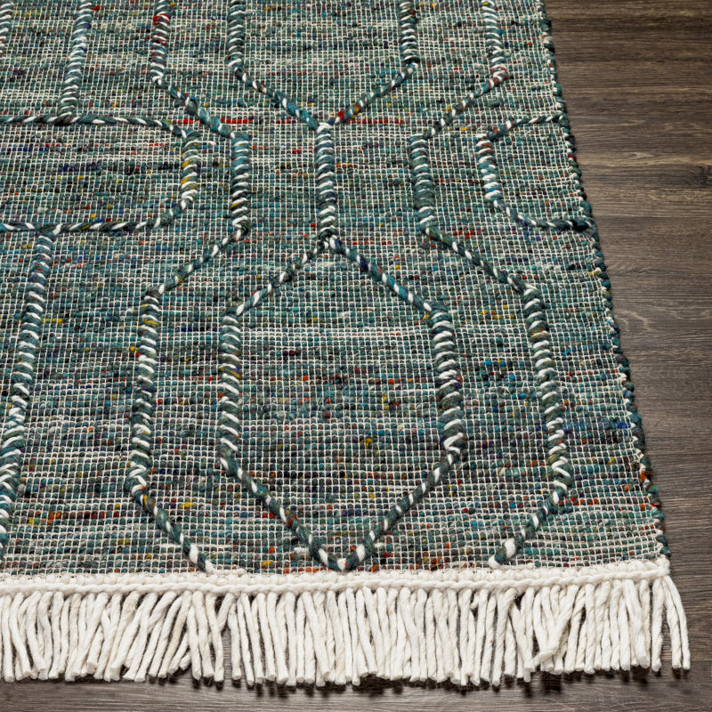 Aiman Geometric Indoor Rug, Rectangle 5' x 7'6"