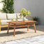 Lewes Rectangular Acacia Outdoor Coffee Table , 107cm cm W 51cm cm D-644436929