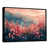 Toile avec cadre flottant noir