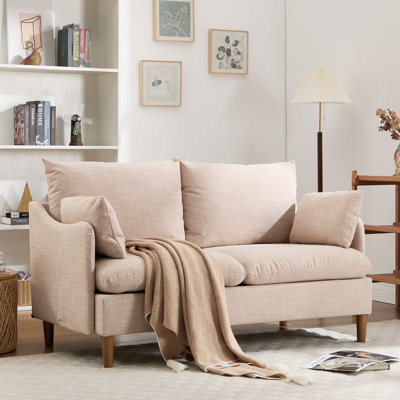 152cm 2 Seater Mordern Upholstered Loveseat Sofa