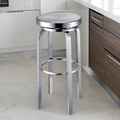 Tabouret de comptoir en métal Gutierrez