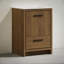 Meuble-lavabo autoportant 24 po en chêne brun avec comptoir à 3 trous Virage-119665154-119665157-119665158