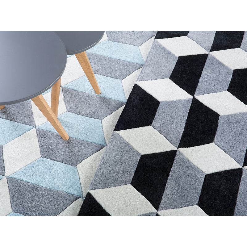 Antalya Geometric Hand Woven Area Rug, Rectangle 160 x 230cm