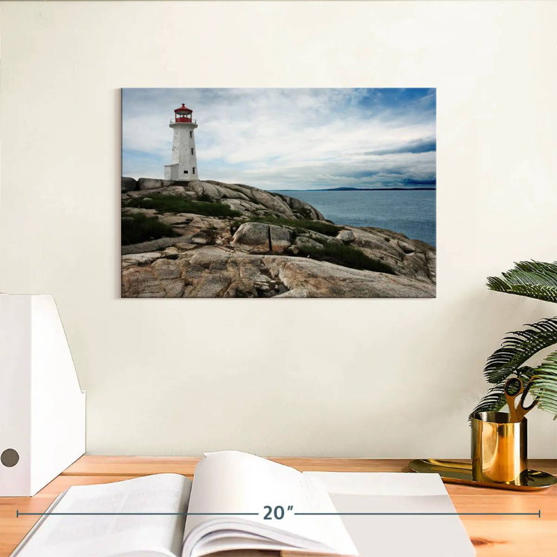 Phare Lilie à Peggy's Cove, H 8 po x l 12 po
