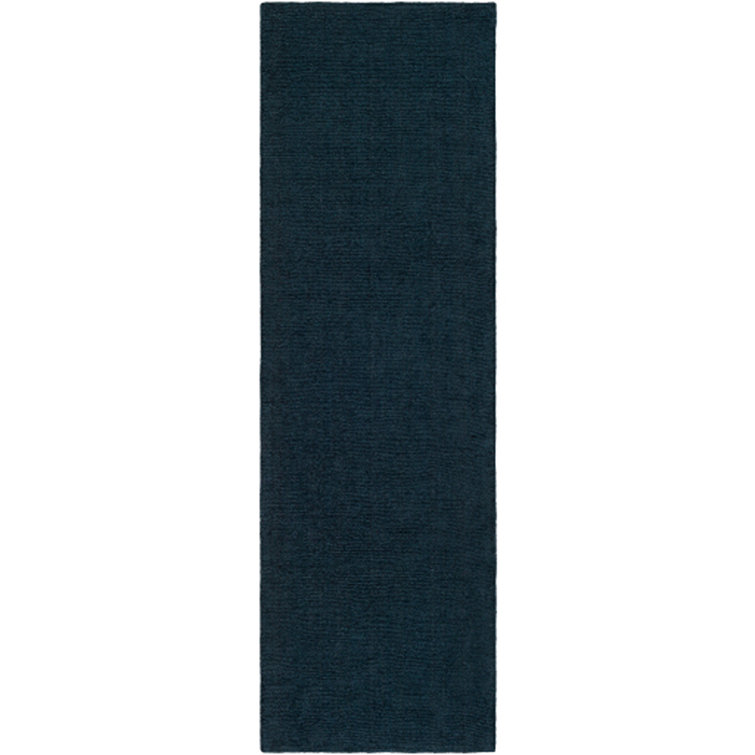 Crowe Wool Dark Blue Area Rug
