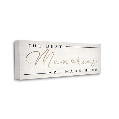 «Memories Expression Touching Shabby Elegance Glam Sign» par Daphne Polselli - impression