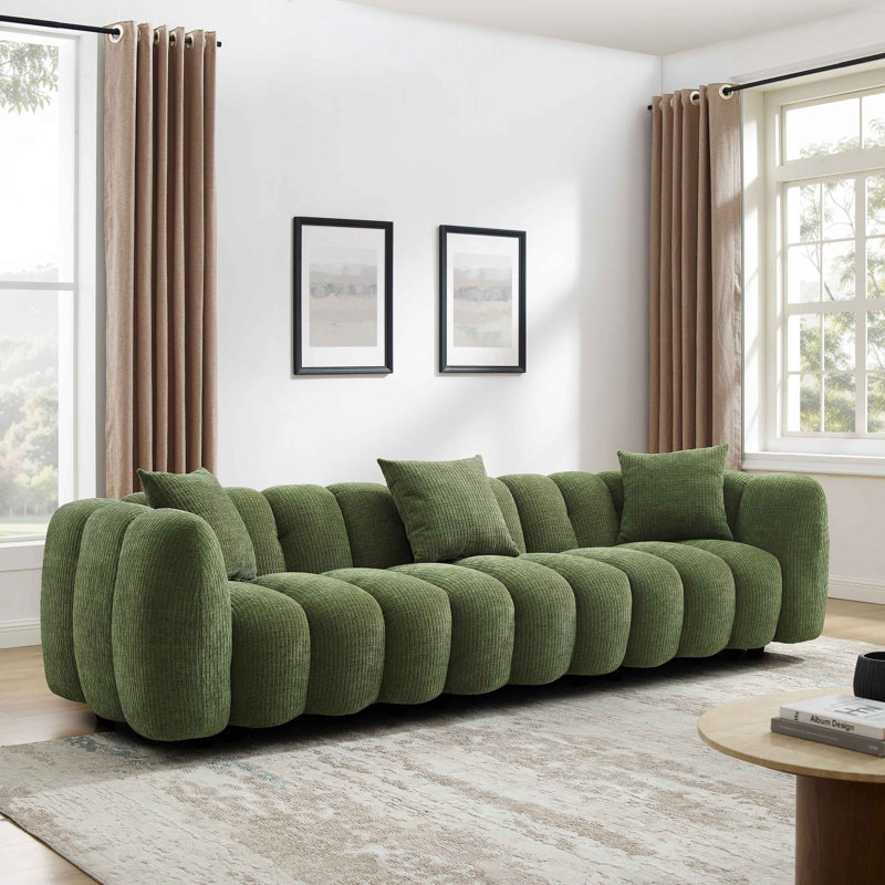 Canapé de style Winnie d'Ollis Minimore, Vert