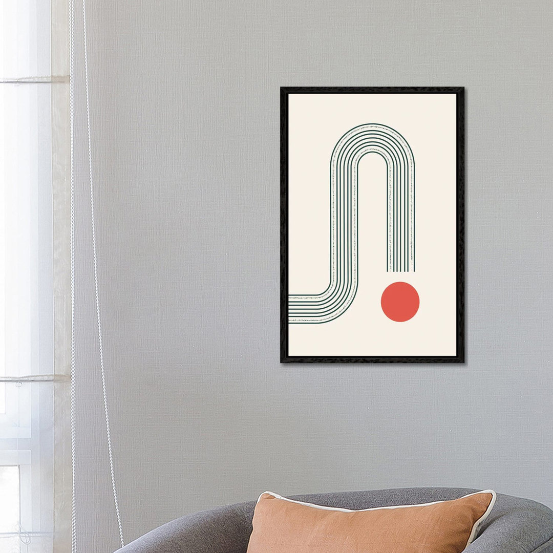 Minimalistische Abstrakte IV von Show Me Mars - Galerie-verpackte Leinwand Giclée