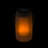 11'' Solar Powered Integrated LED Jar Lantern