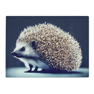 View Of A Hedgehog Vol.4  Glass Chopping Board