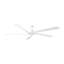 Visual Comfort Fan Aspen 84 Indoor Ceiling Fan with Threaded Downrod, Matte White blades and Handheld Remote-1021112458