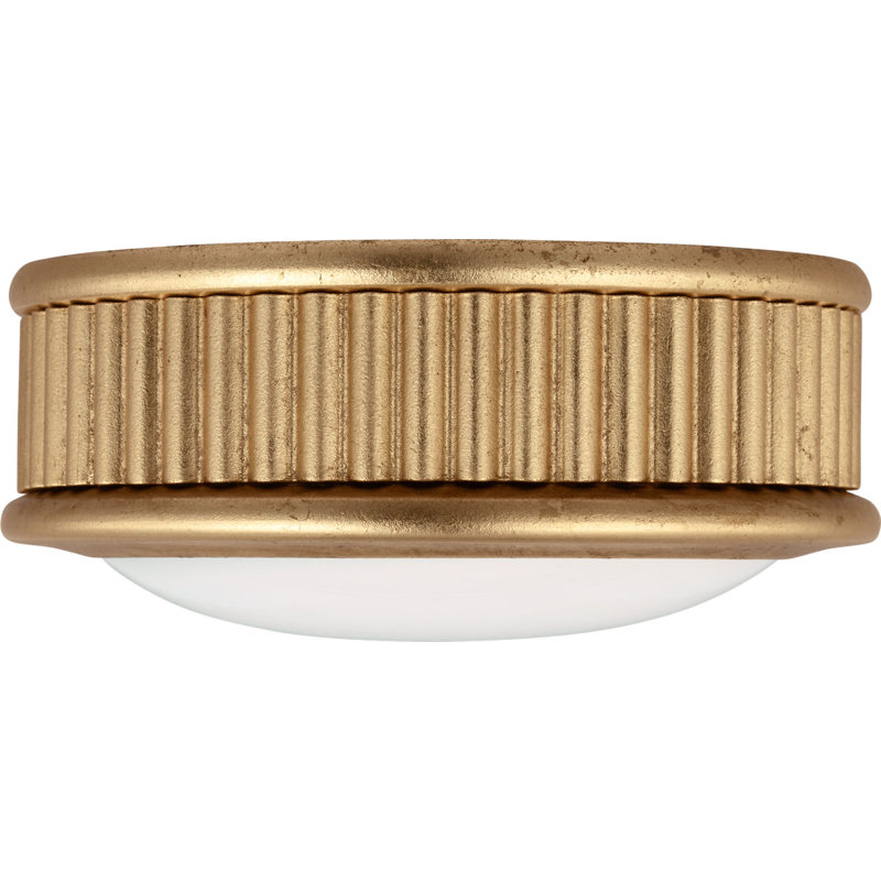 Ritz Flush Mount, Gild, 2" H x 5" W x 5" D