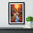 Stream Orphism - Single Picture Frame Print on Wood-1465304453-1465304452