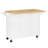 Hardiman 53.75" Kitchen Island with  Locking Wheels-1154830130
