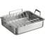 MultiClad Pro Triple Ply Stainless Cookware 16" Roasting Pan with Rack