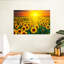 Alvord, coucher de soleil avec tournesols-107502710