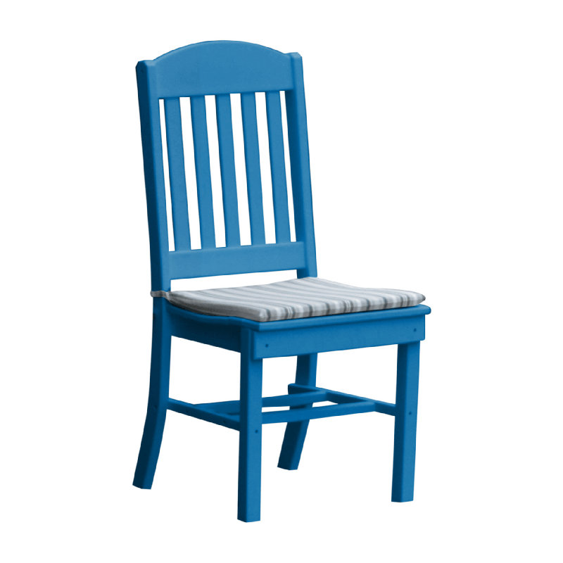 Chaise de salle à manger Keystone Amish Co., Bleu