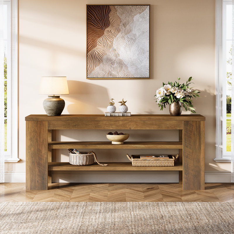 Tv Stand With Open Storage For Tvs Up To 55''